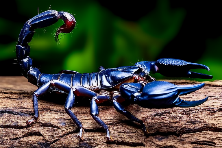 Meet Heterometrus Spinifer: Nature’s Hidden Jewel in the World of Scorpions