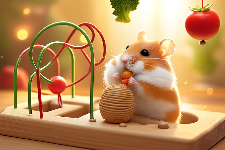 DIY Toys for Your Curious Little Friend: The Golden Hamster Edition