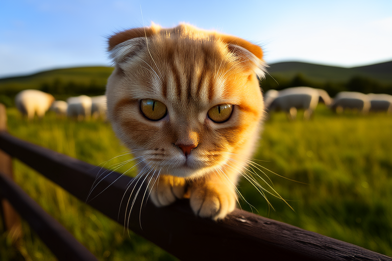 From Farm Cat to Internet Sensation: The Remarkable Journey of the Scottish Fold