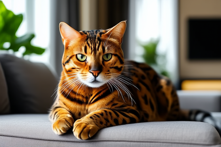 From Jungle to Couch: How Bengal Cats Dominate Social Media
