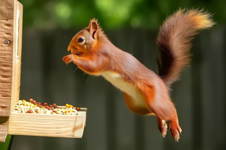 How to Attract and Feed Wild Squirrels in Your Own Yard