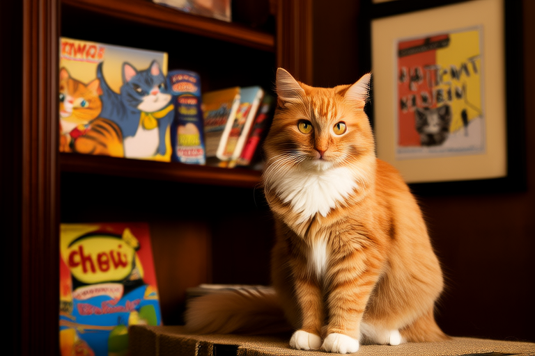Orange Cats in Pop Culture: A Purrfect Journey Through Movies, Ads, and Art