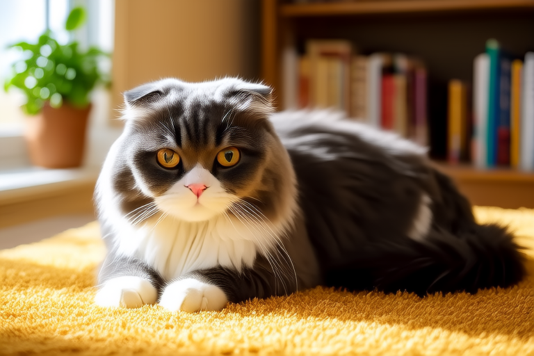 The Cozy Life of a Scottish Fold: Inside the World’s Fluffiest Companion
