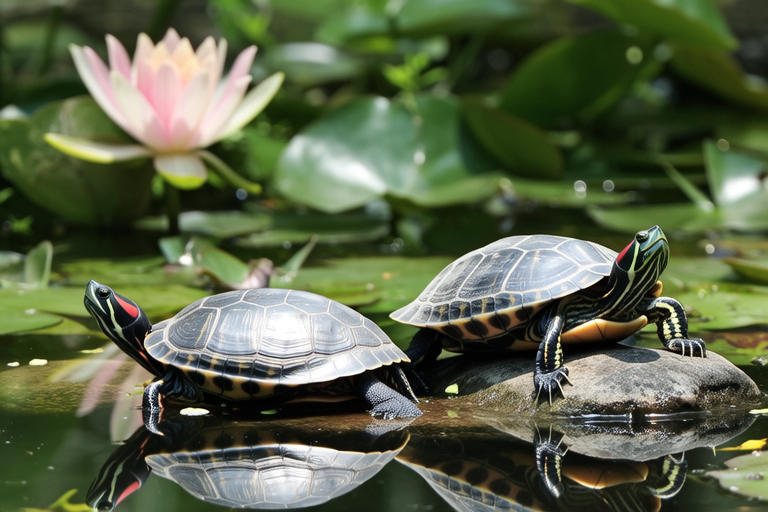 Transform Your Backyard Pond into a Paradise for Red-eared Sliders