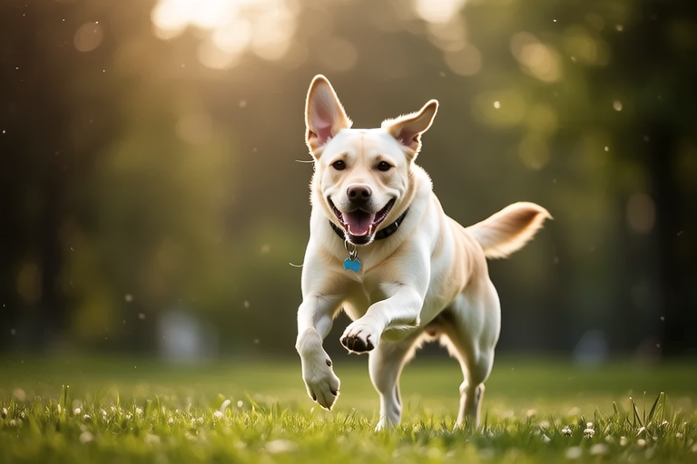 Adventures of a Labrador: From Couch Potato to Fitness Champ