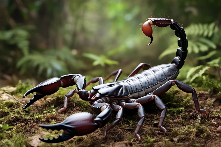 Unveiling the Mysterious Heterometrus Spinifer: A Close Encounter with a Unique Scorpion Species