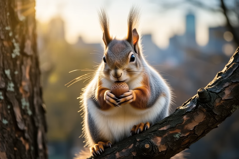 From Bushy Tails to Hidden Hoards: Unveiling the Secrets of Urban Squirrel Life