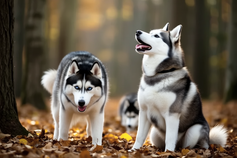 Siberian Huskies: Beyond Their Stunning Looks, Discover Their Unique Traits